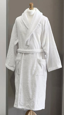 White Cotton Towel / Waffel  Luxury Bathrobes