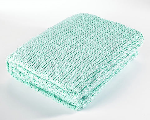 COTTON CELLULAR THERMAL ADULT BLANKET