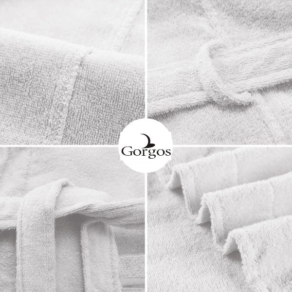 White Cotton Towel / Waffel  Luxury Bathrobes