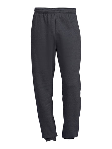 Men's Fleece Open/ Elastic Bottom Pocketed Sweatpants, up to Size 2XL