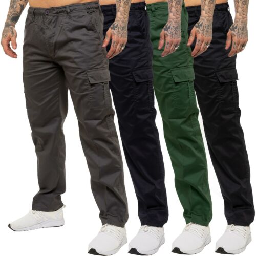 Men's Slim Fit Joggers Pants Outwork Elastic Sports Casual Gym Stretch Trousers